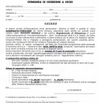 Domanda iscrizione socio aggregato