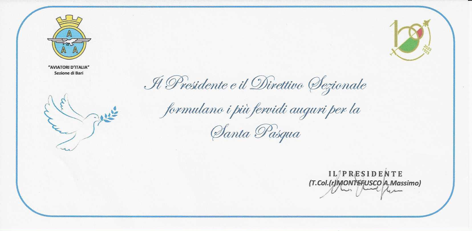 AUGURI DI PASQUA